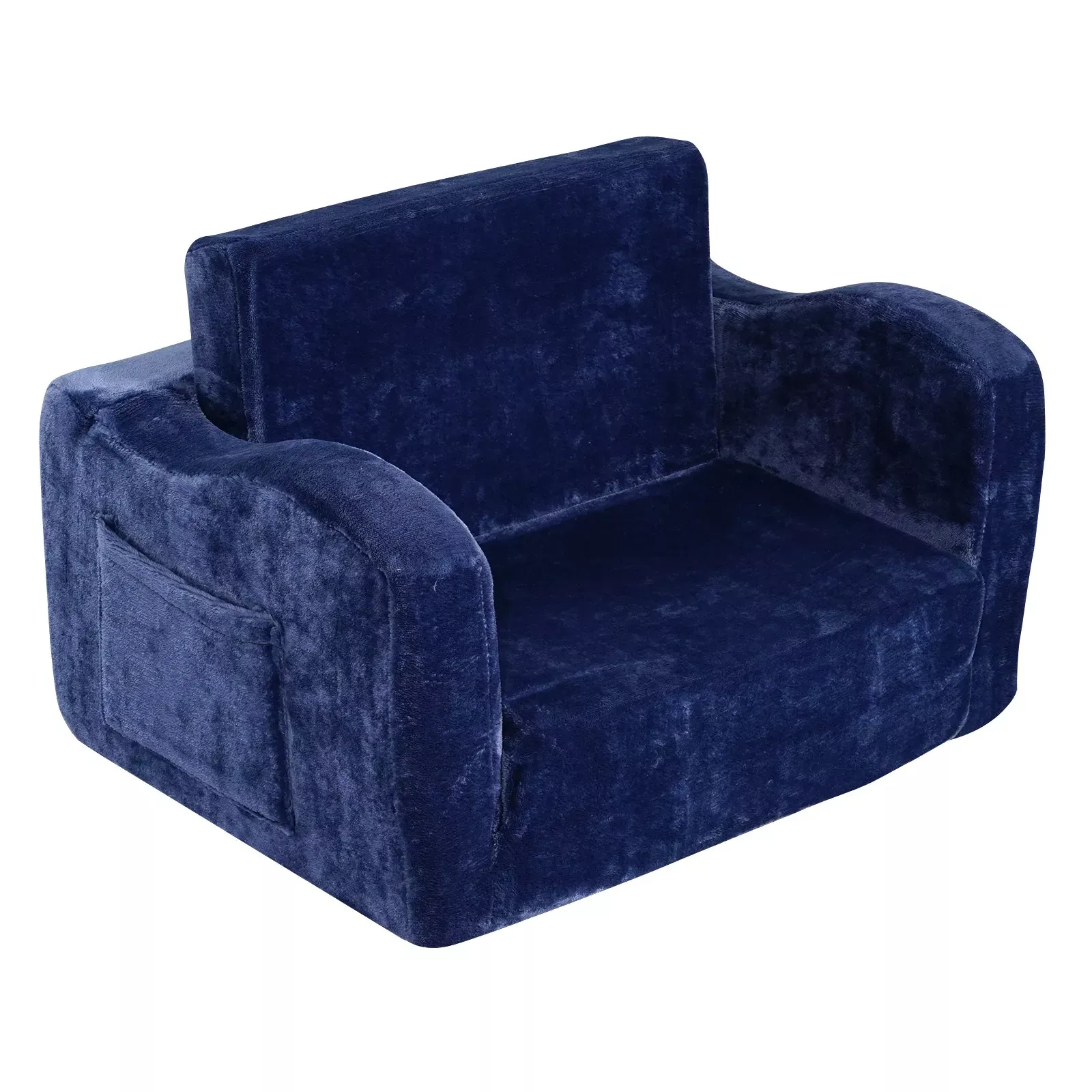 Mini Sofa dla Dzieci do Pokoju Dziecka Kanapa Dziecięca granat