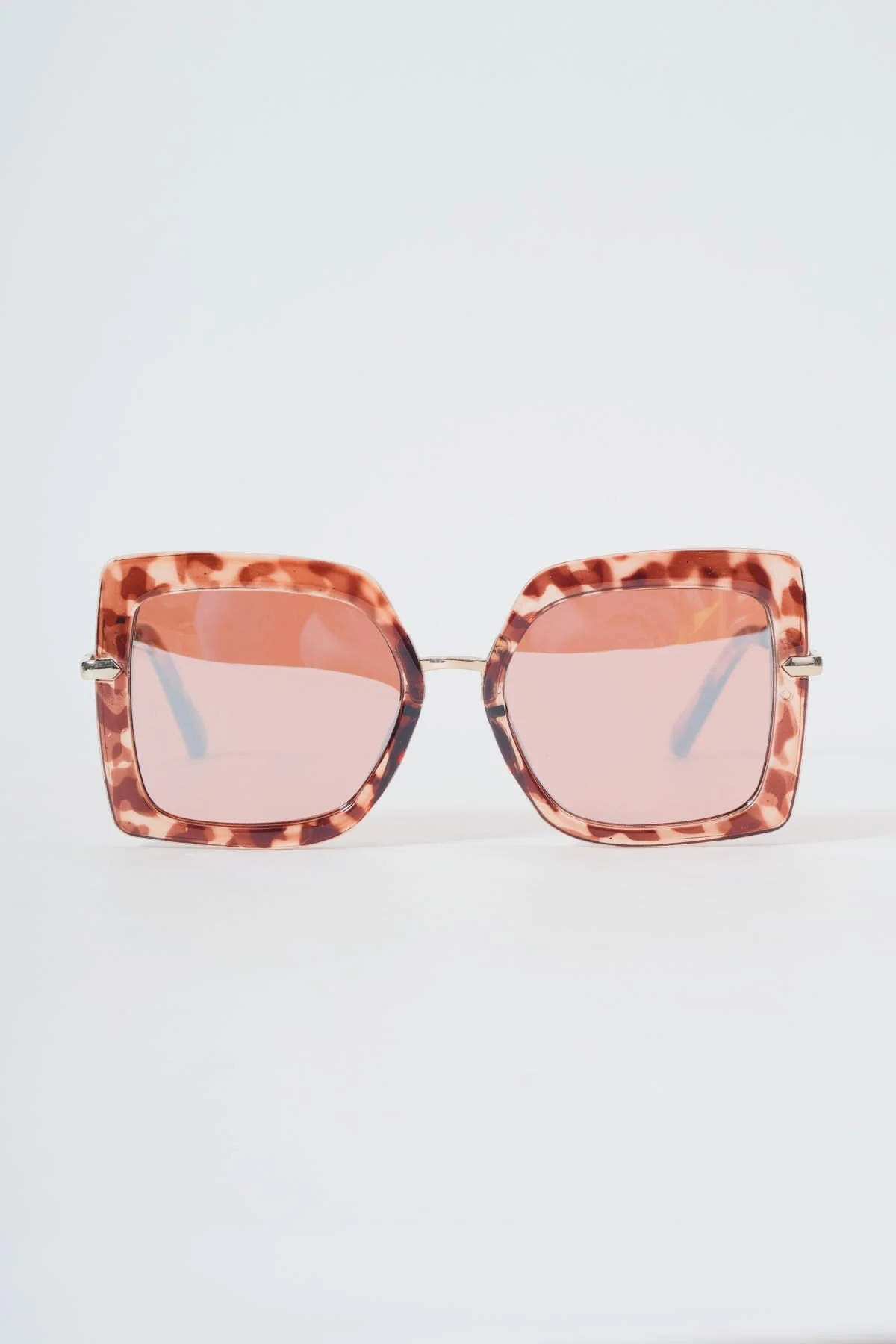 Square Brown Lens Sunglasses