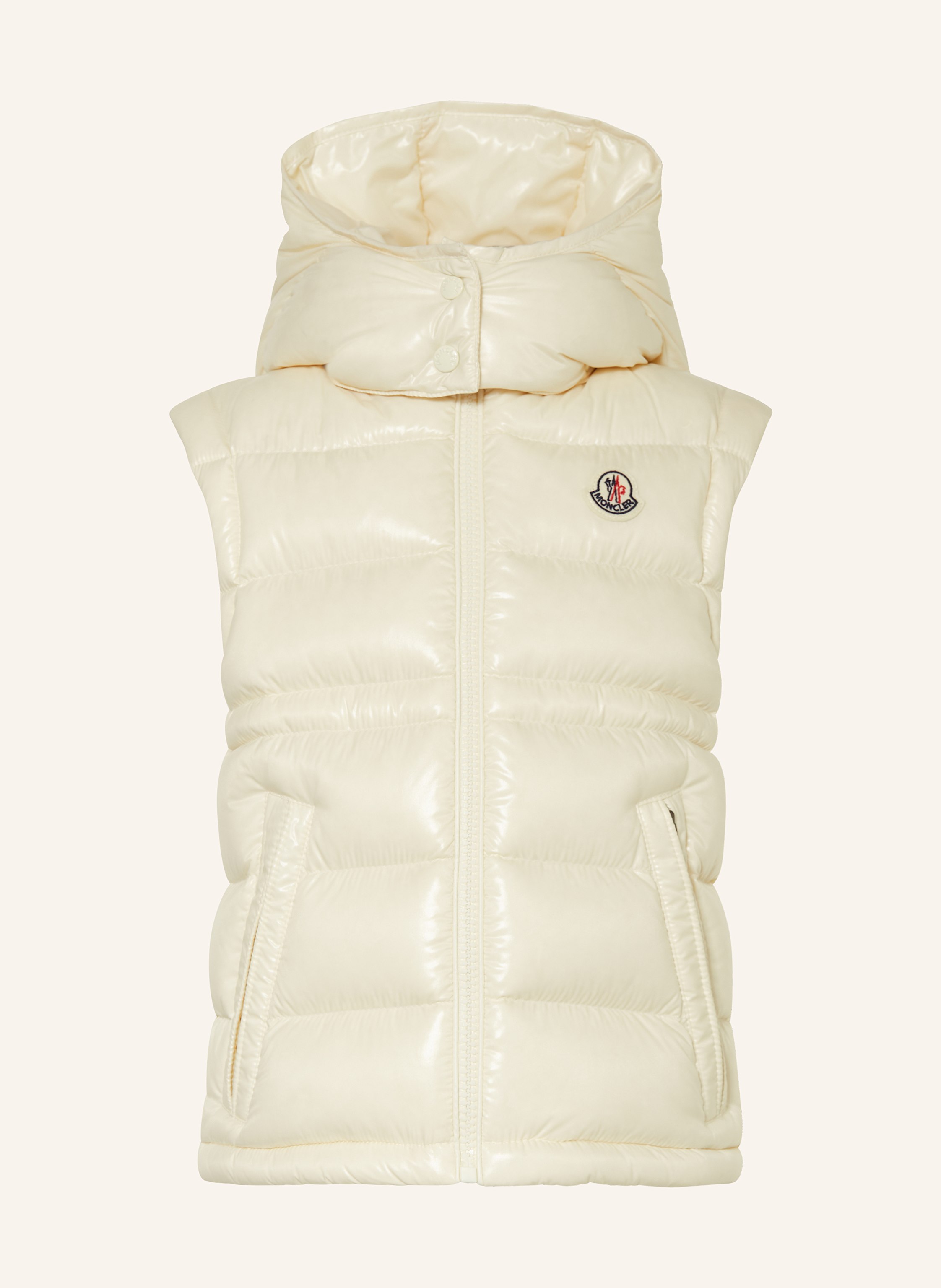 MONCLER enfant Daunenweste ANIA mit abnehmbarer Kapuze