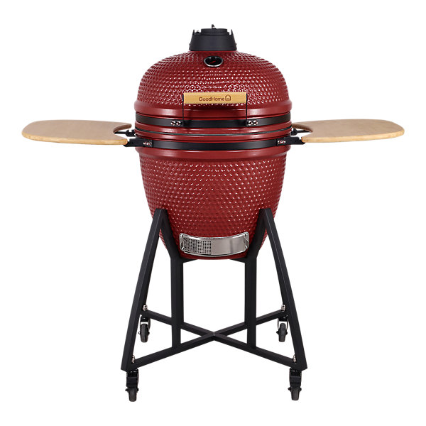 Kamado en céramique GoodHome Sagami ⌀55 cm h.122cm rouge