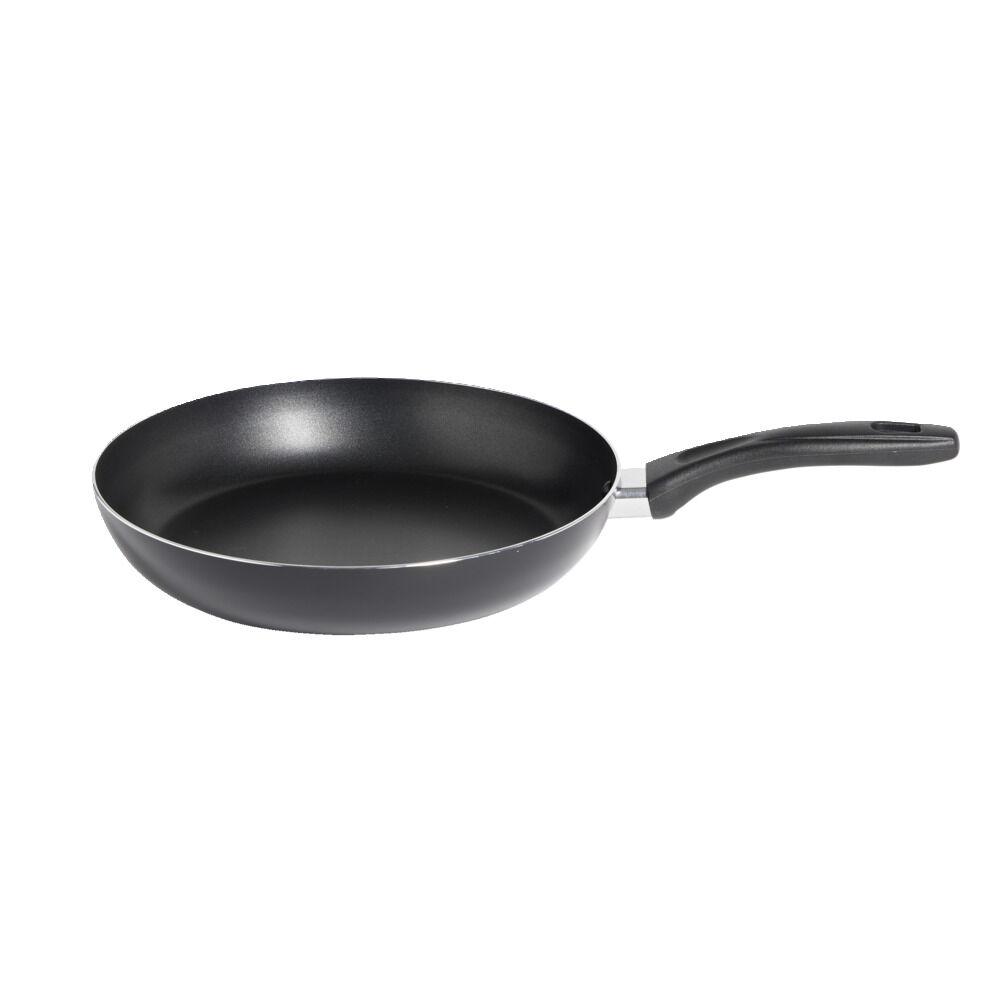 Poêle tous feux sauf induction aluminium noir Ø28cm