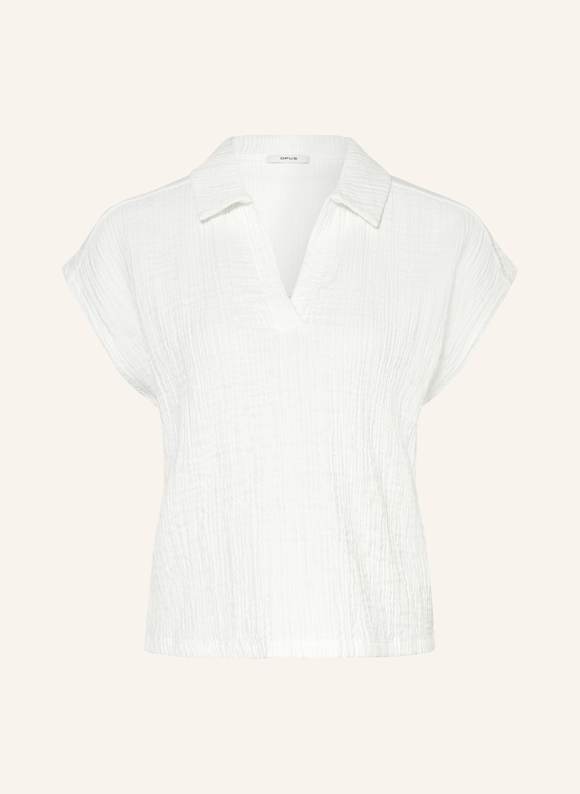 OPUS Blusenshirt SANTOLINI im Materialmix