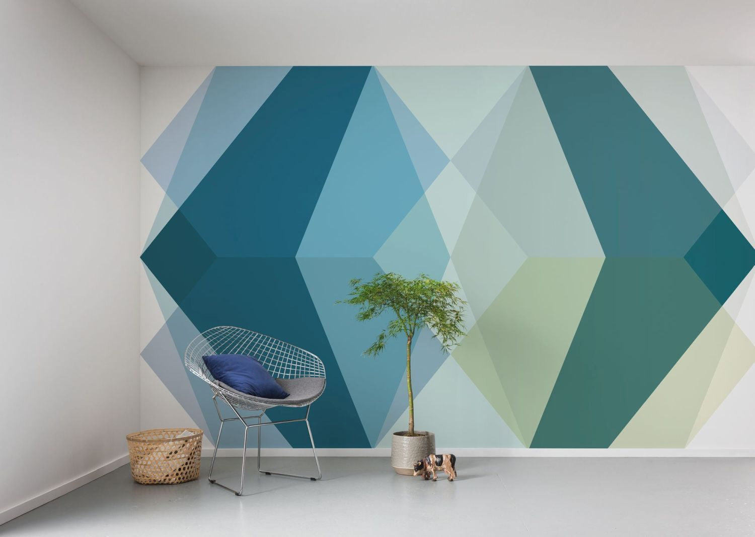 Sanders & Sanders fotobehang edelsteen groen en blauw - 400 x 250 cm - 612380
