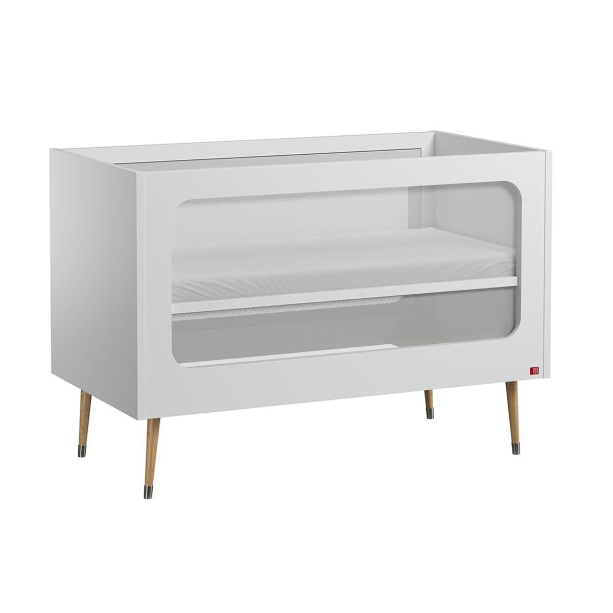 BOSQUE - Lit bébé 60x120 blanc