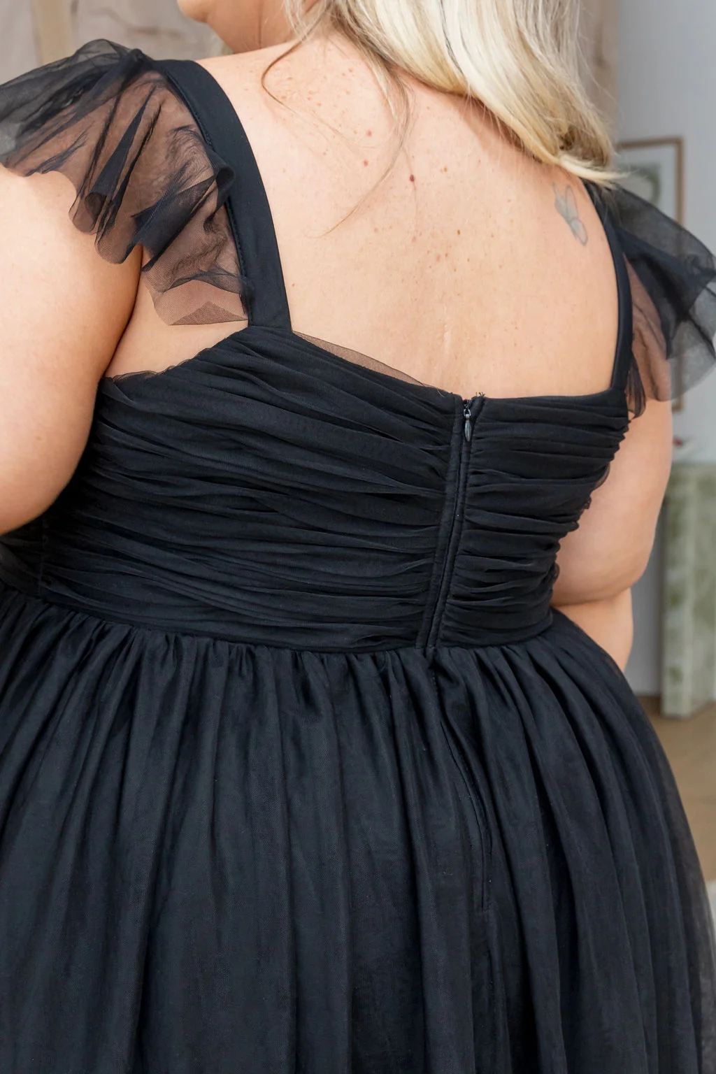 Princess Maxi Dress in Black
