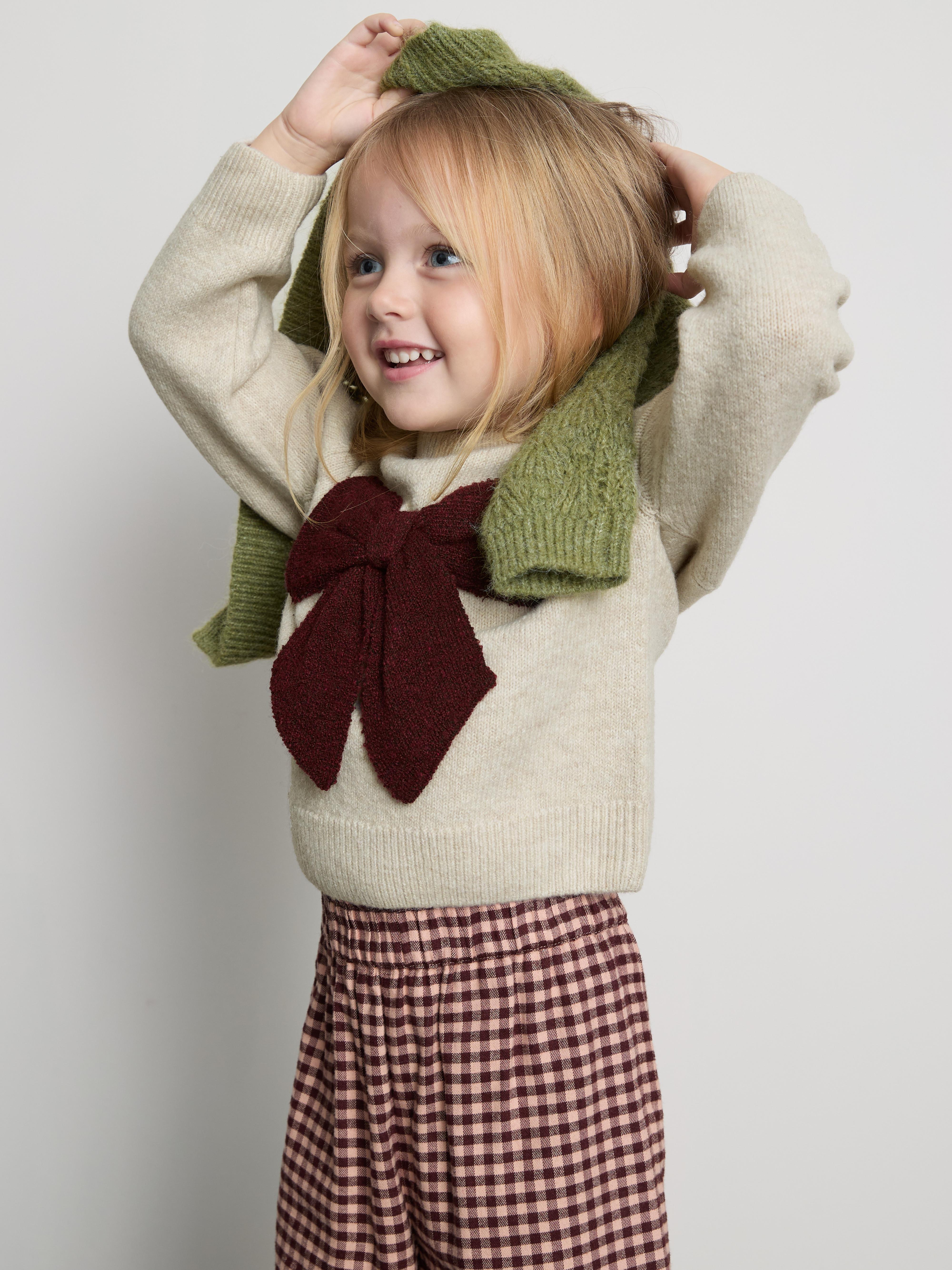 1.5-8yrs | Bow Sweater