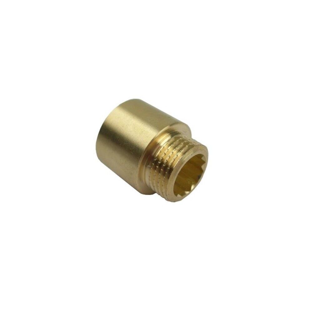 FORLENGERRØR MESSING 1/2" 40 MM