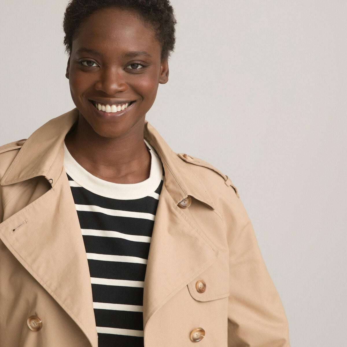 Trench Signature, en coton