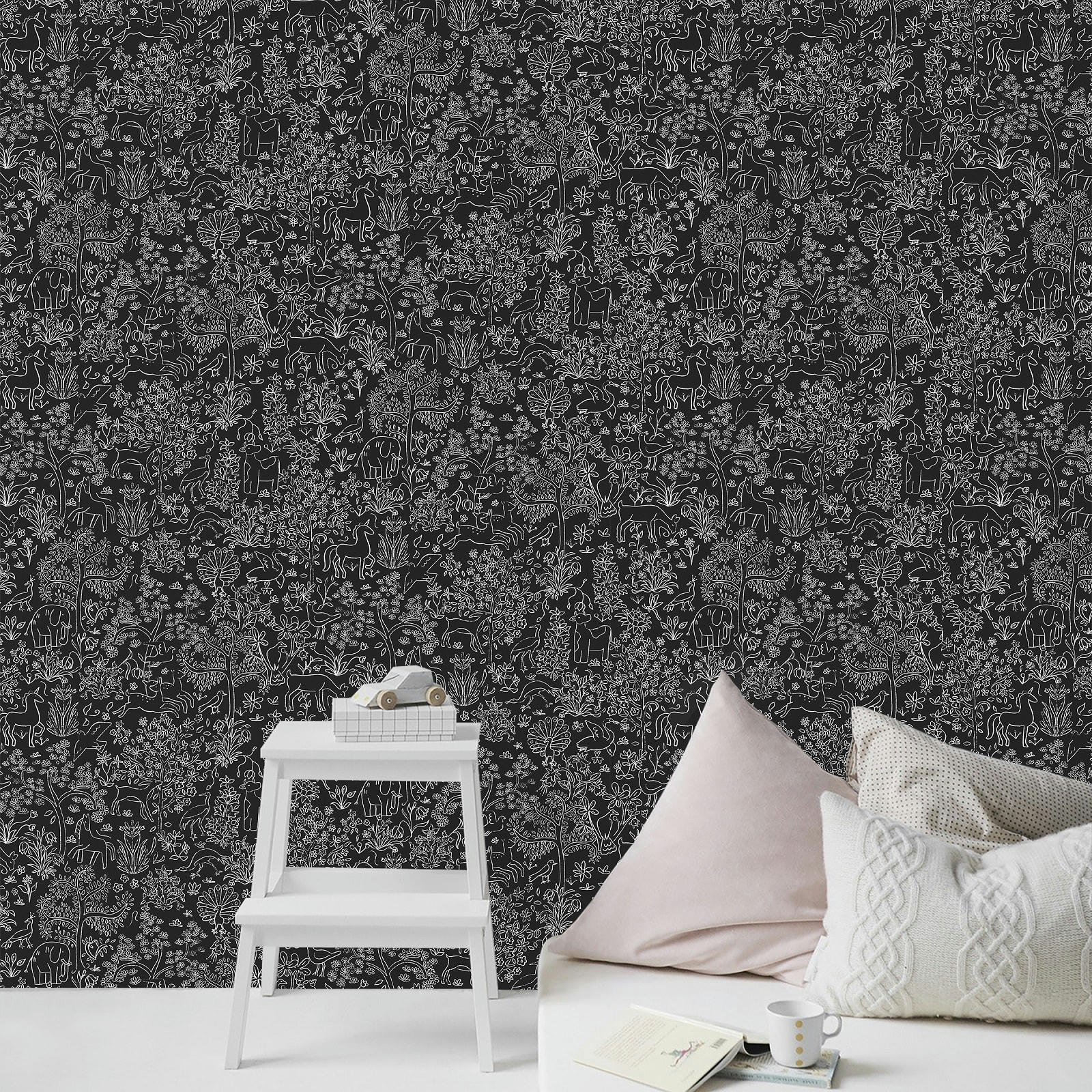 - papier peint forêt magique puck 1005x52cm