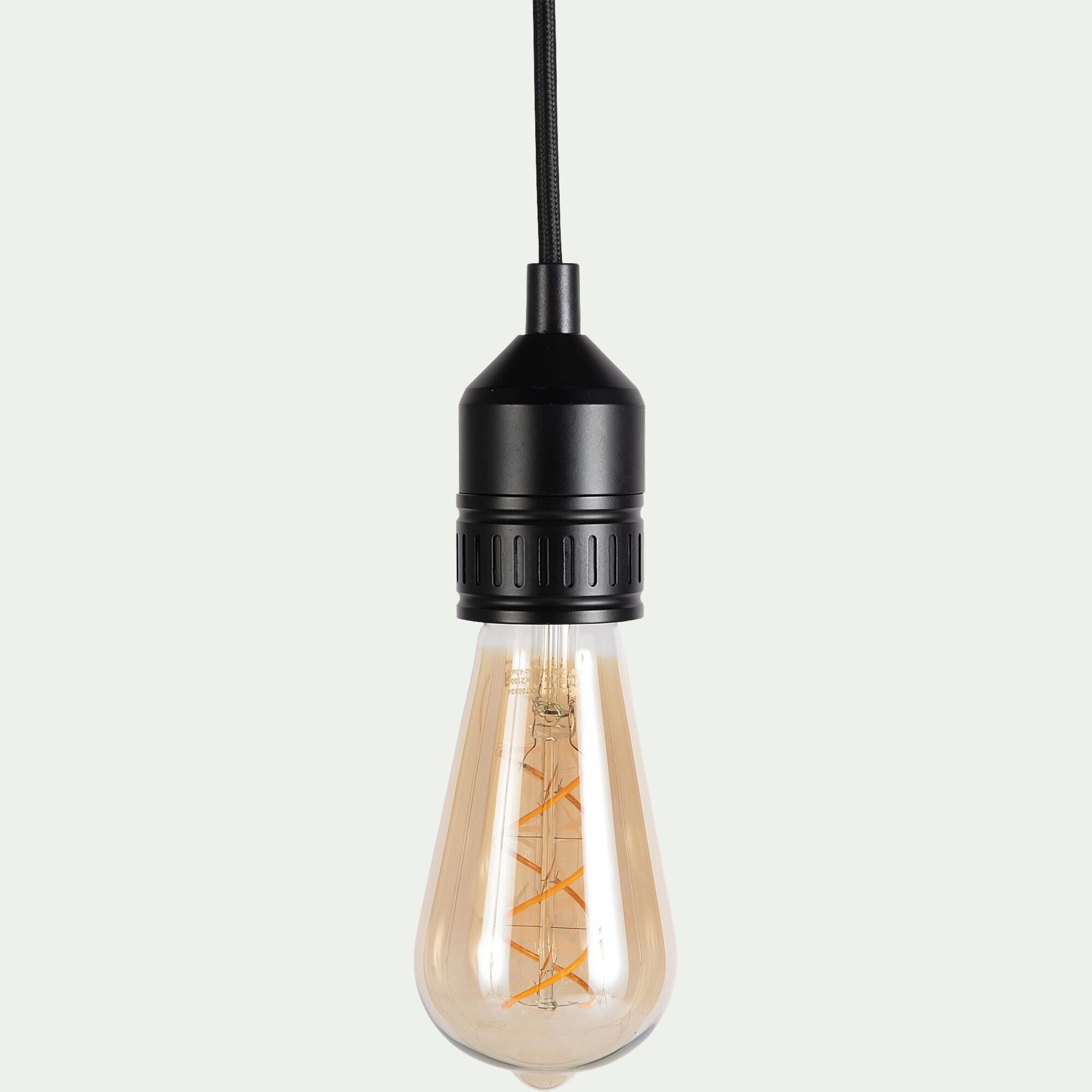 NANS - Suspension électrifiée E27 - noir L120cm