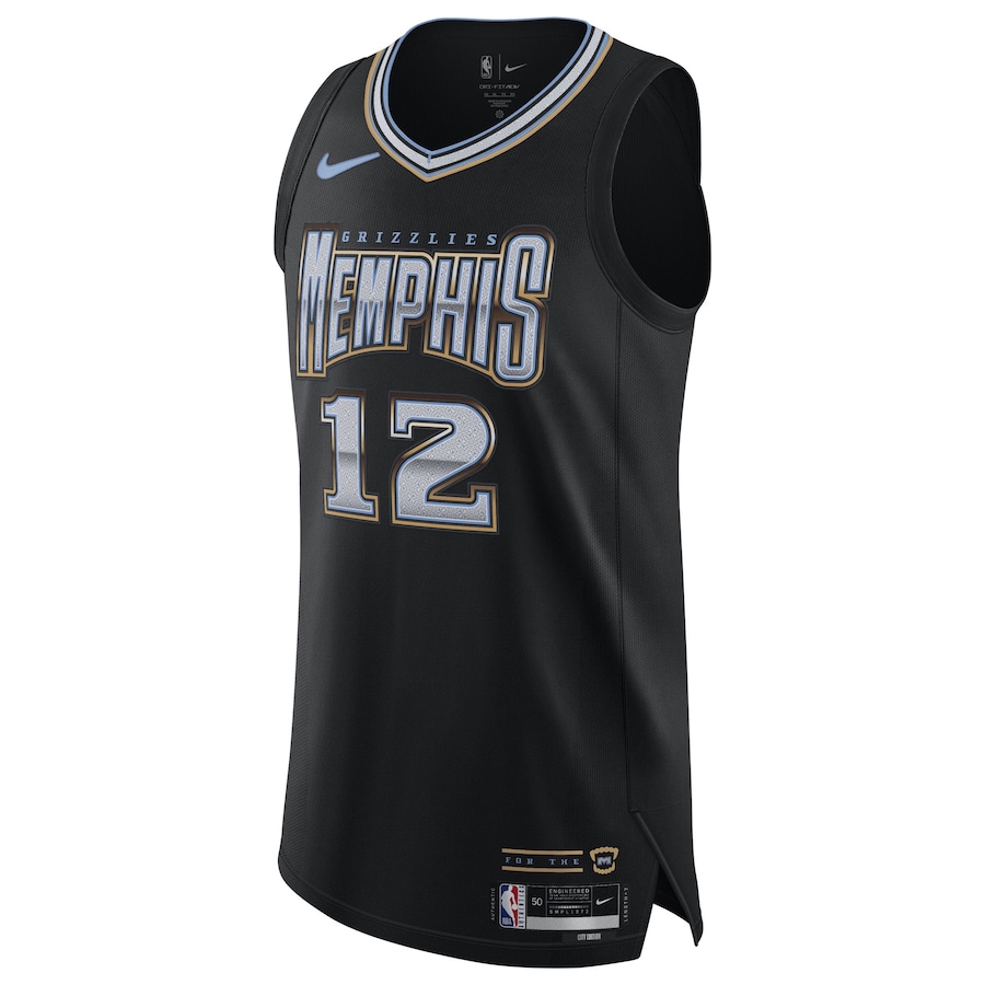 Ja Morant Memphis Grizzlies Nike 2022/23 Authentic Jersey - City Edition - Black