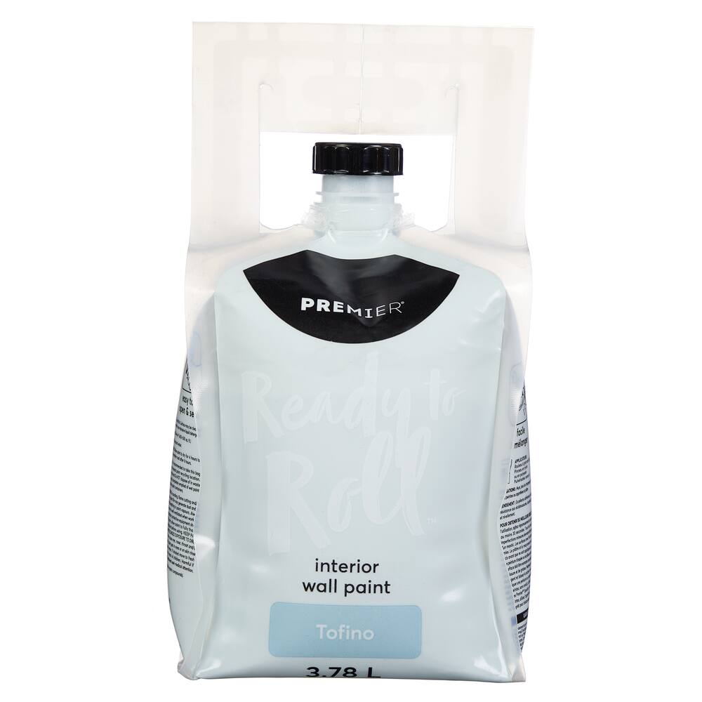 Premier Ready To Roll Interior Wall Paint, Eggshell, Tofino, 3.78-L/1-Gallon