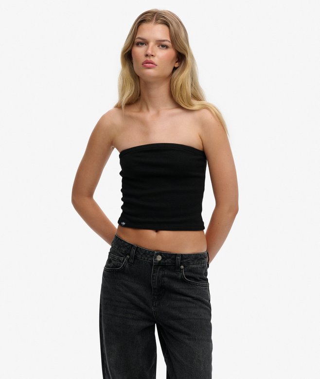 Athletic Essentials Jersey Bandeau Top