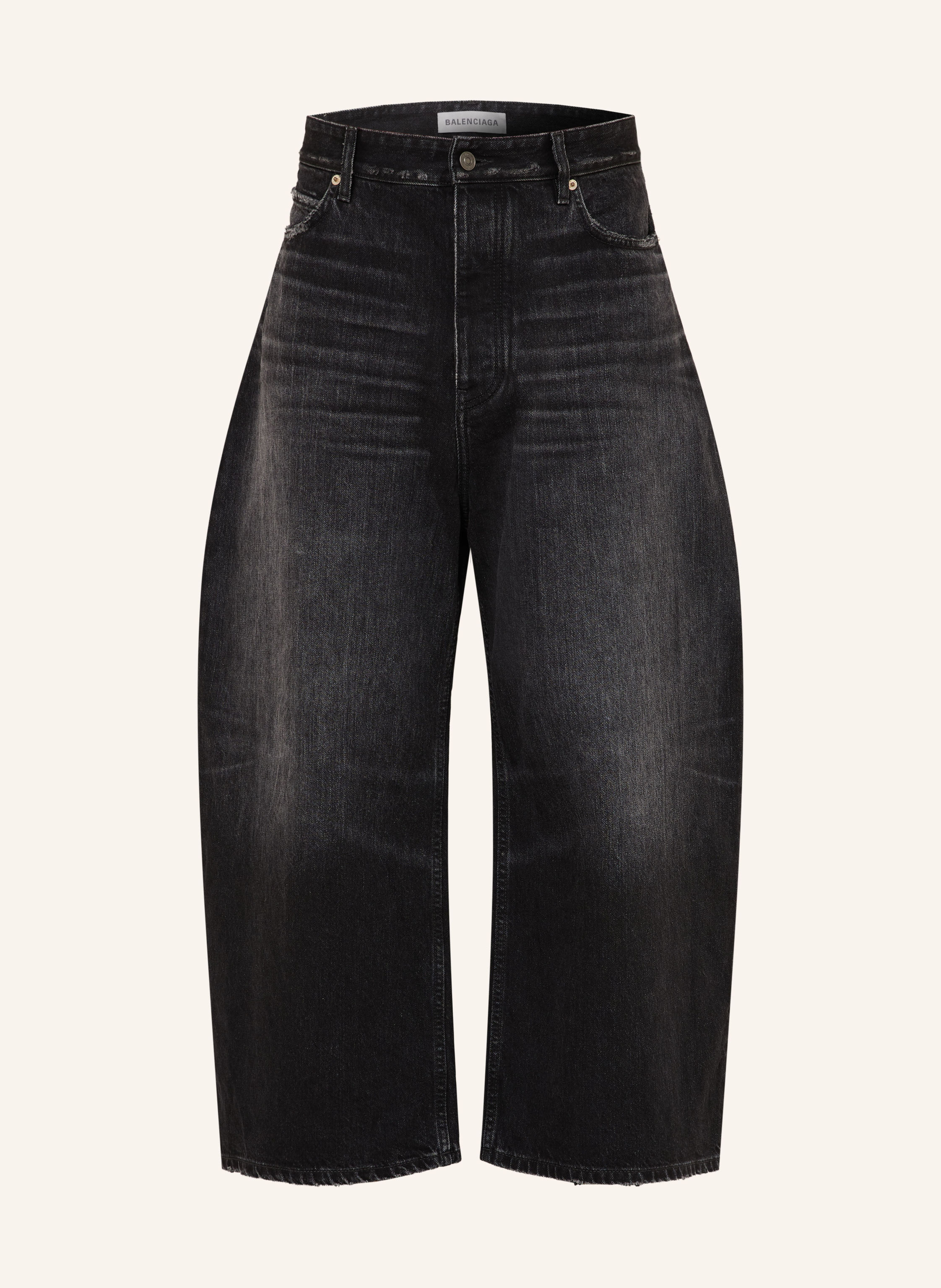BALENCIAGA Jeans Regular Fit mit verkürzter Beinlänge
