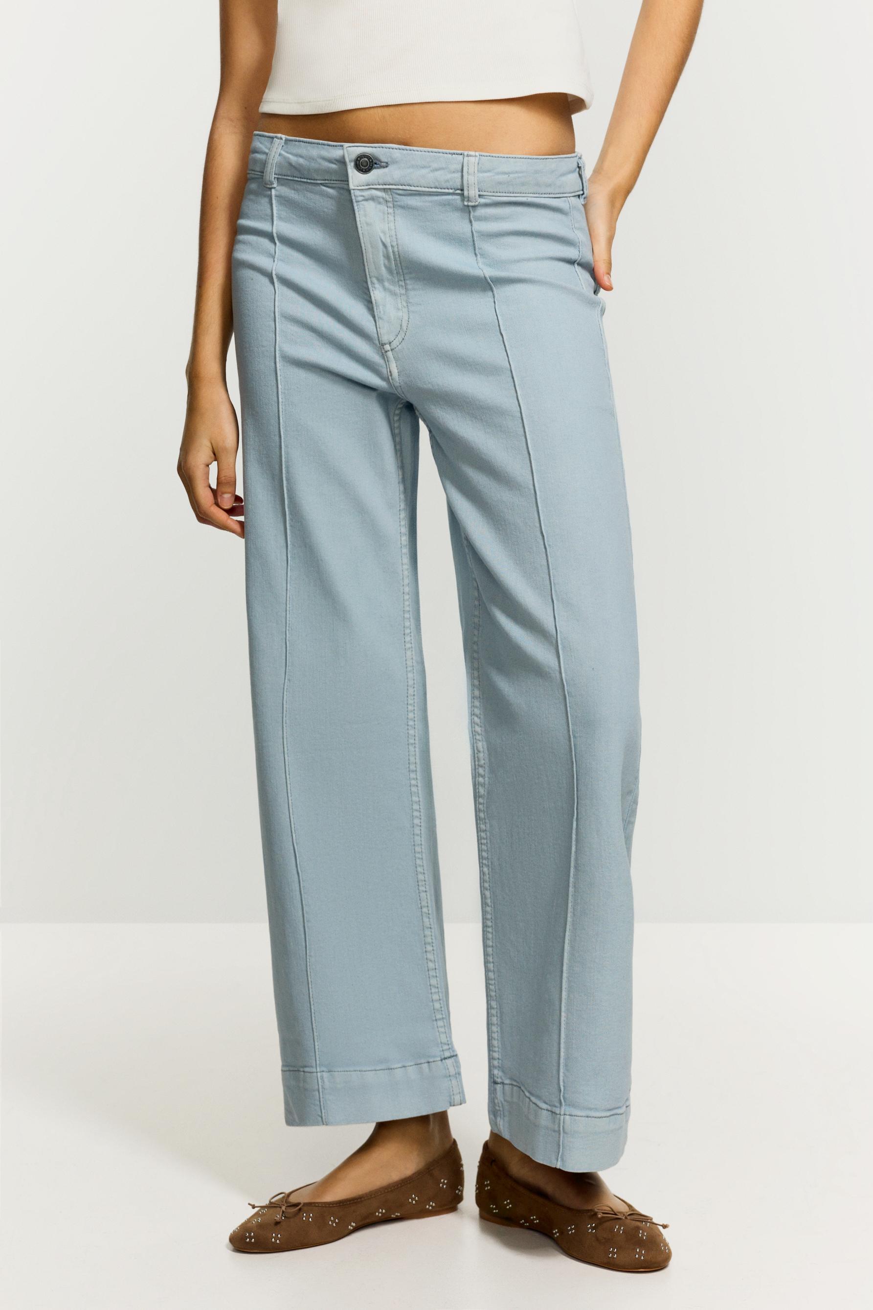 Jeans culotte nervio