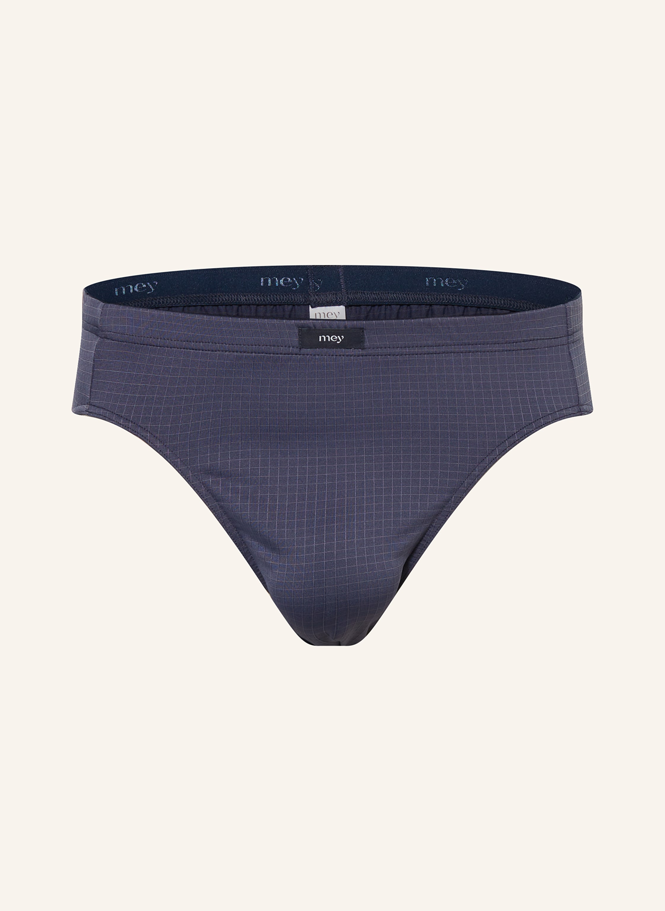 mey Slip Serie BLUE CHECK