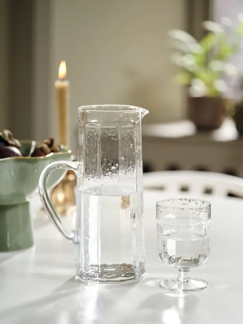 Kande JIMMI Ø10xH24cm 1,25L glas