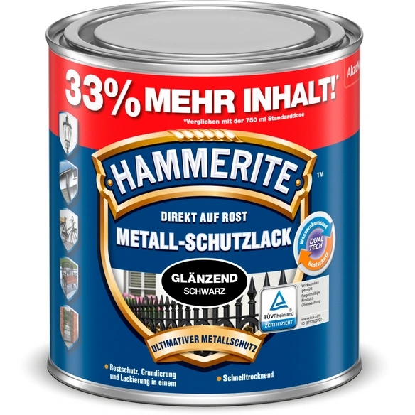 Metallschutzlack, 1 l, glänzend