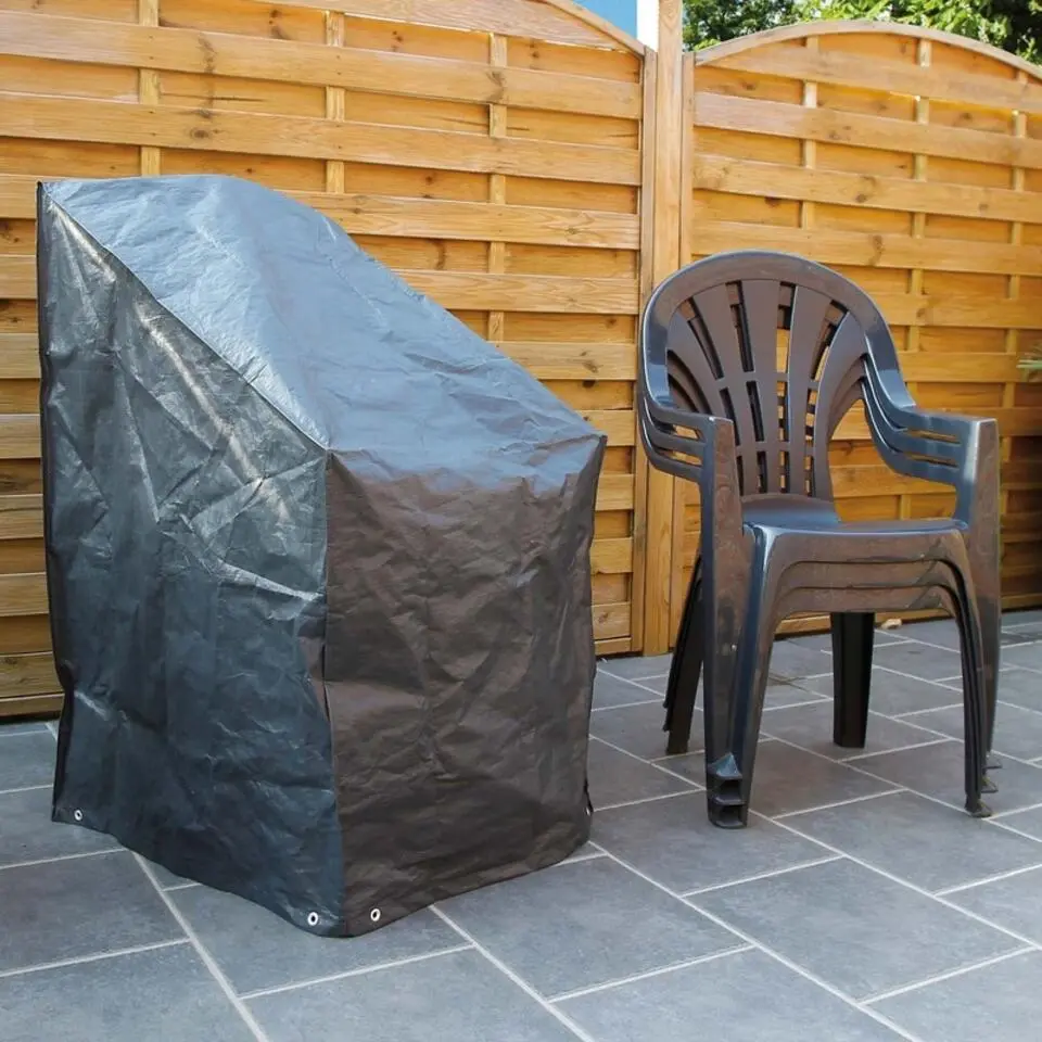 Nature Product �?grijs �?kunststof �?68x68x110 cm �?tuinstoelen
