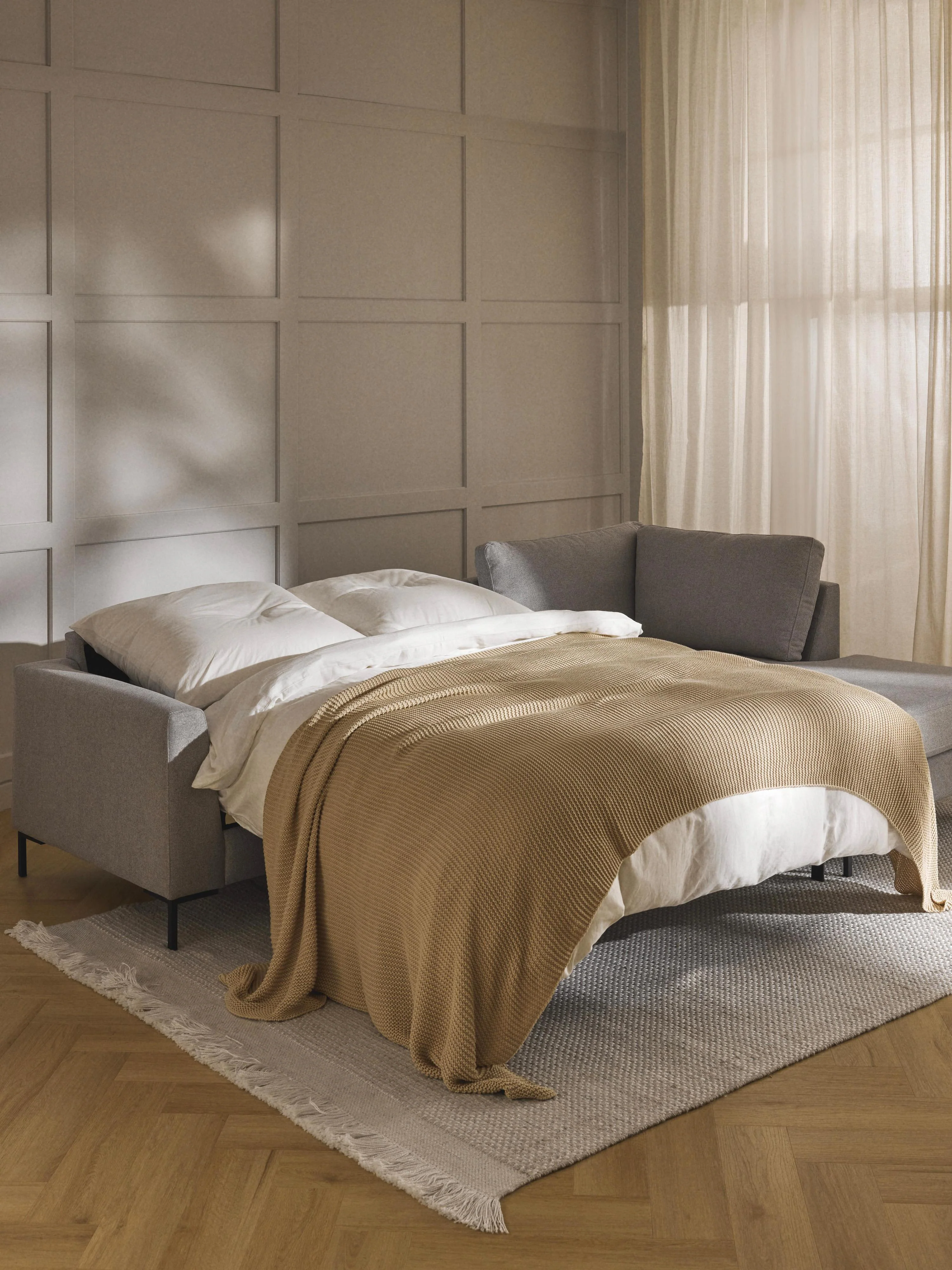 Schlafsofa Luna mit Matratze, 3-Sitzer