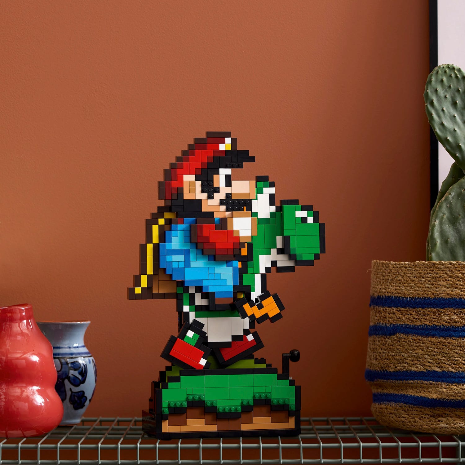 Mario e Yoshi Super Mario World Lego
