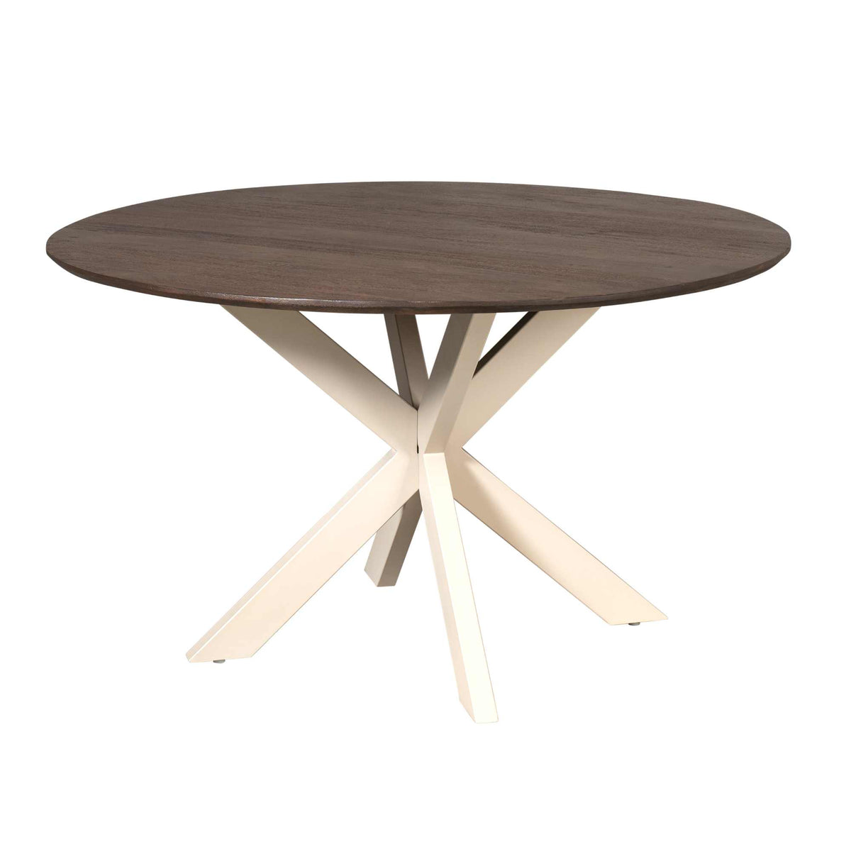 Starfurn eettafel Madison - bruin - 130x130x76cm
