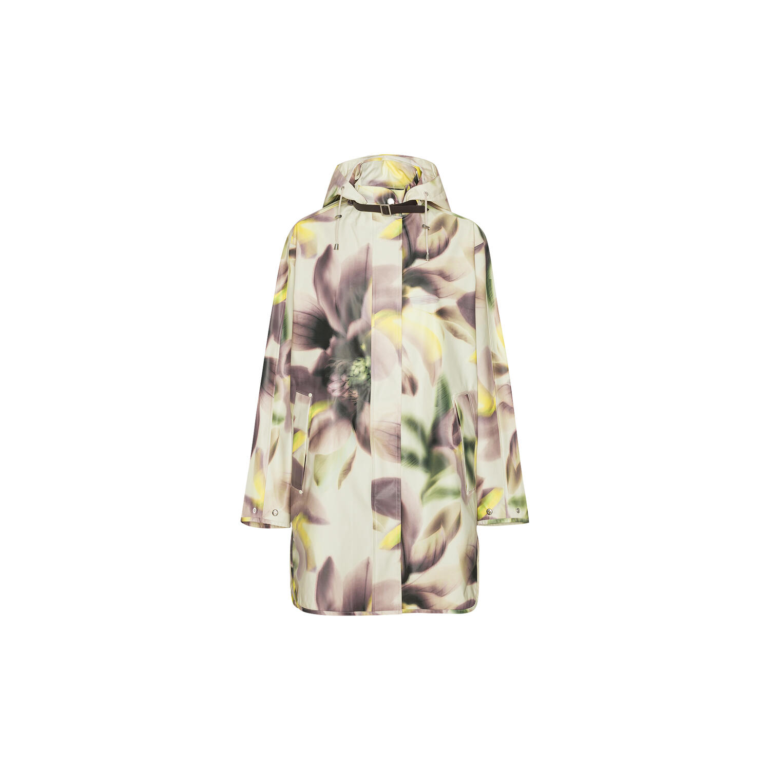 Raincoat, light photoristic flower