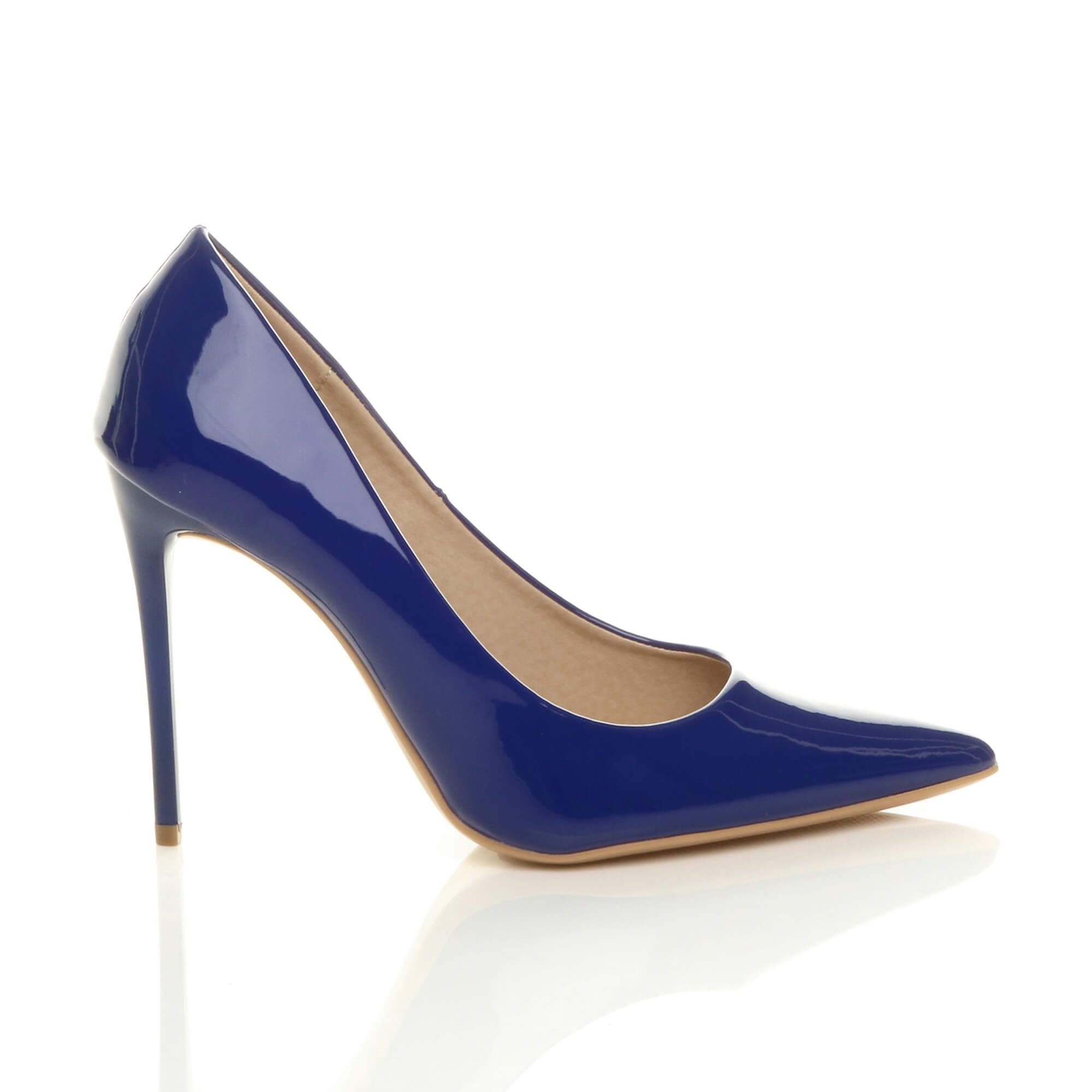 AJVANI High Heel Stiletto Pointed Toe Court Shoes