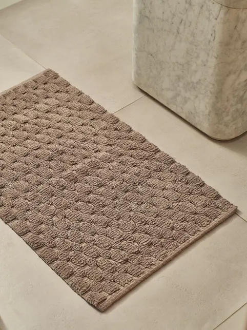 Bademåtte BORGHOLM 50x80 mørk sand