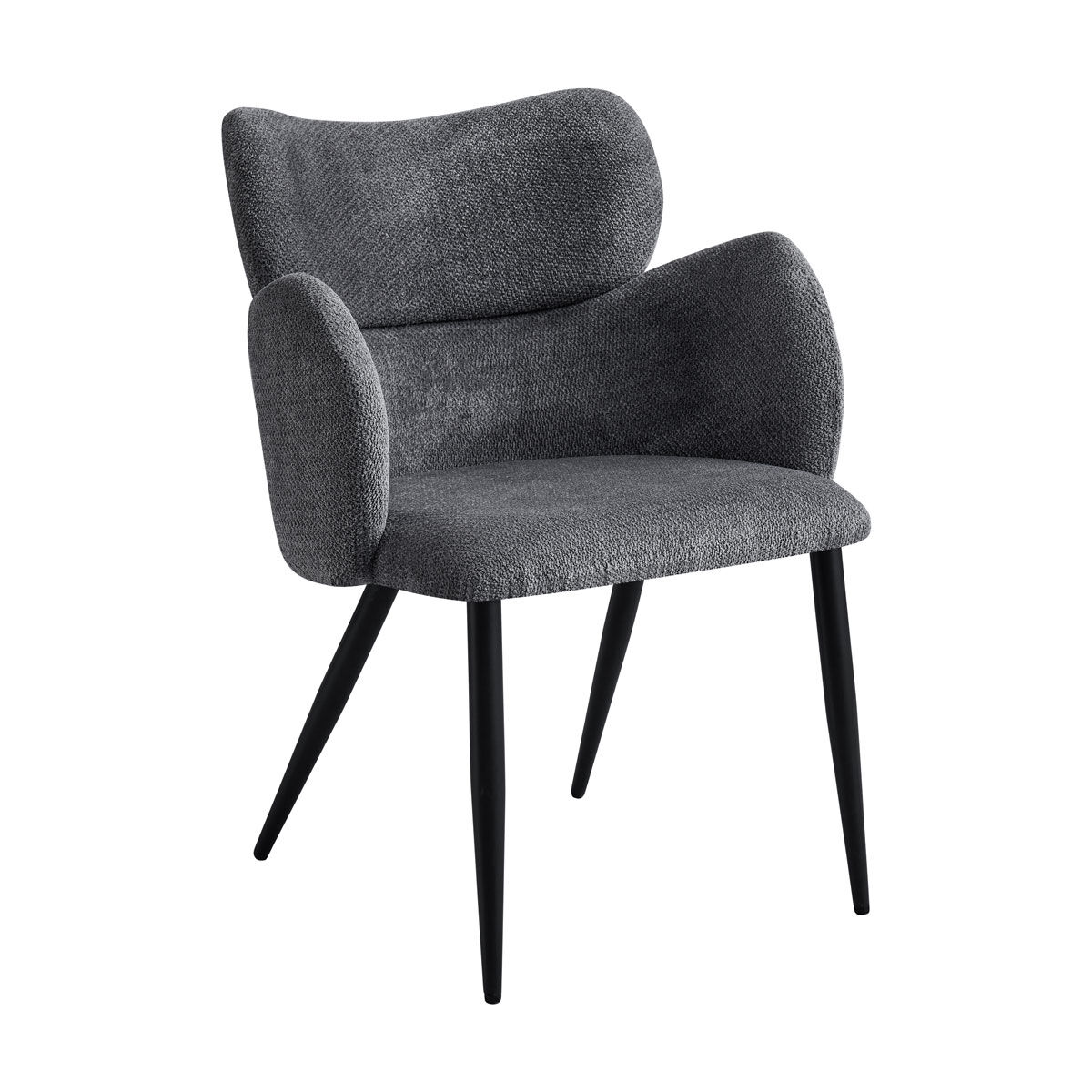 Cadeirão GONDAR tecido cinza