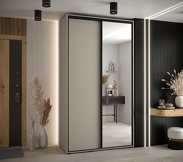 Armoire Dakota 3 a portes coulissantes 140/60/235,2portes