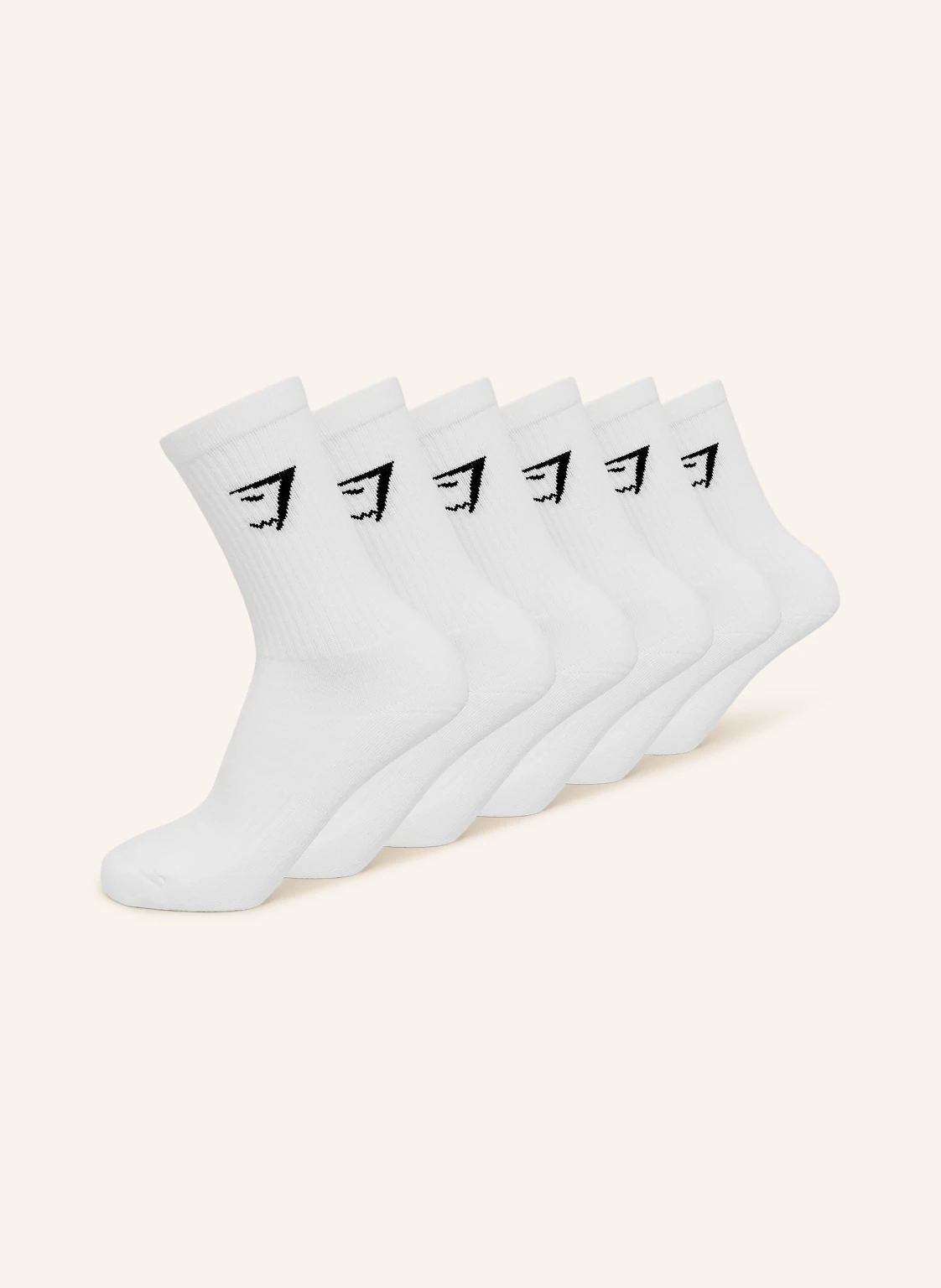 GYMSHARK 6er-Pack Socken