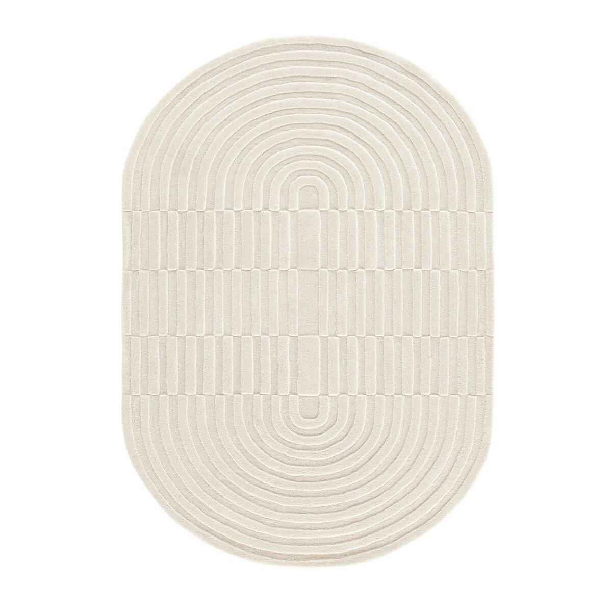 Tapis ovale en laine, Malko