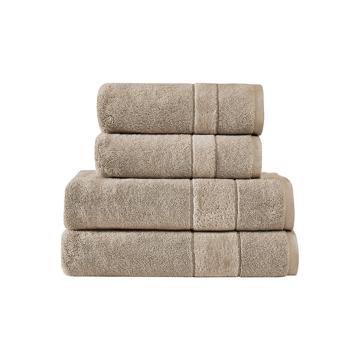 CALIFORNIA - Ensemble de bain 4 pièces 650 g/m²  sable