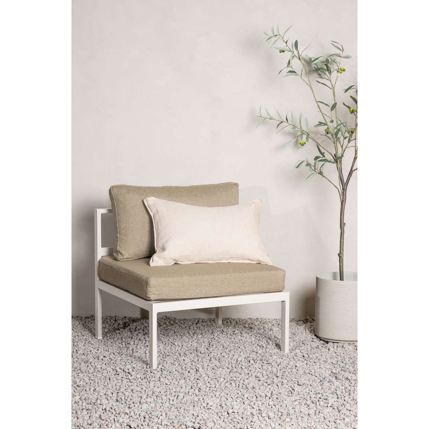 Venture Home Copacabana Bankmodule 74 x 65 x 70 - Beige