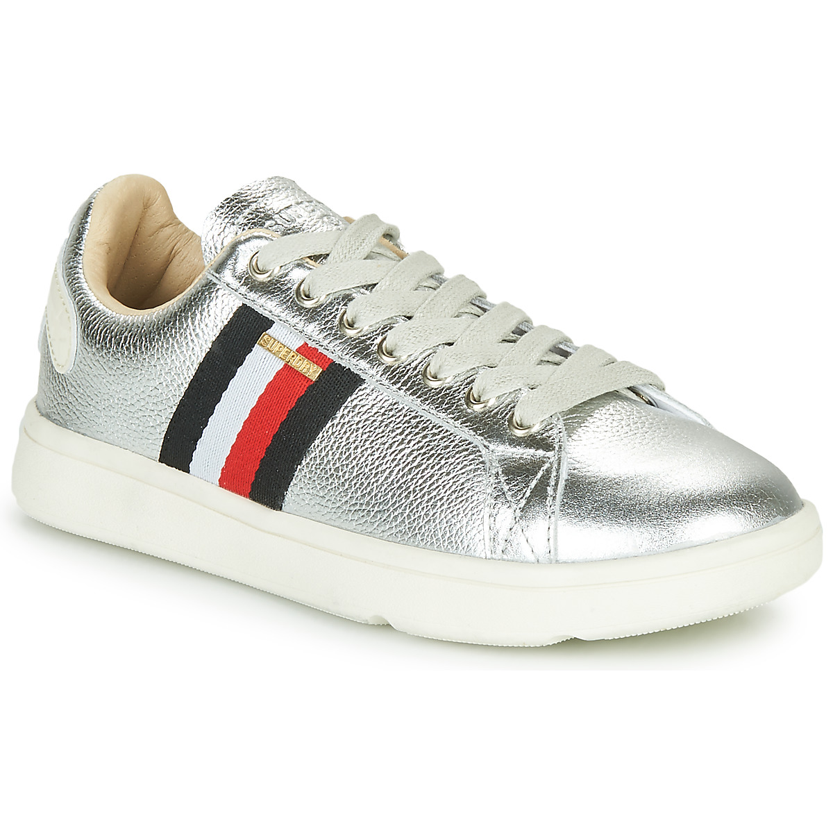 Superdry - VINTAGE TENNIS TRAINER - Silver