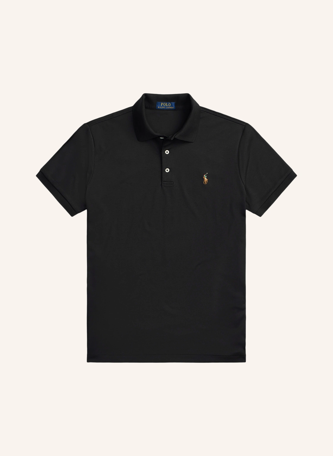 POLO RALPH LAUREN Jersey-Poloshirt Custom Slim Fit