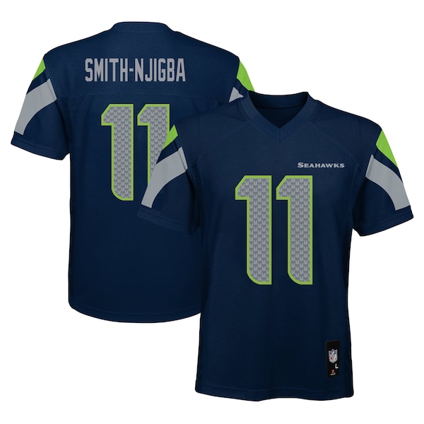 Jaxon Smith-Njigba Seattle Seahawks Youth Replica Player Jersey - College Navy