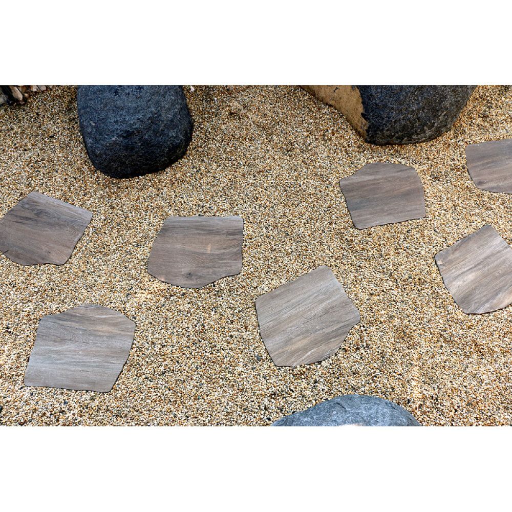 MARKSTEIN STEPPINGSTONE HOLZ 420X360X20MM BRUN