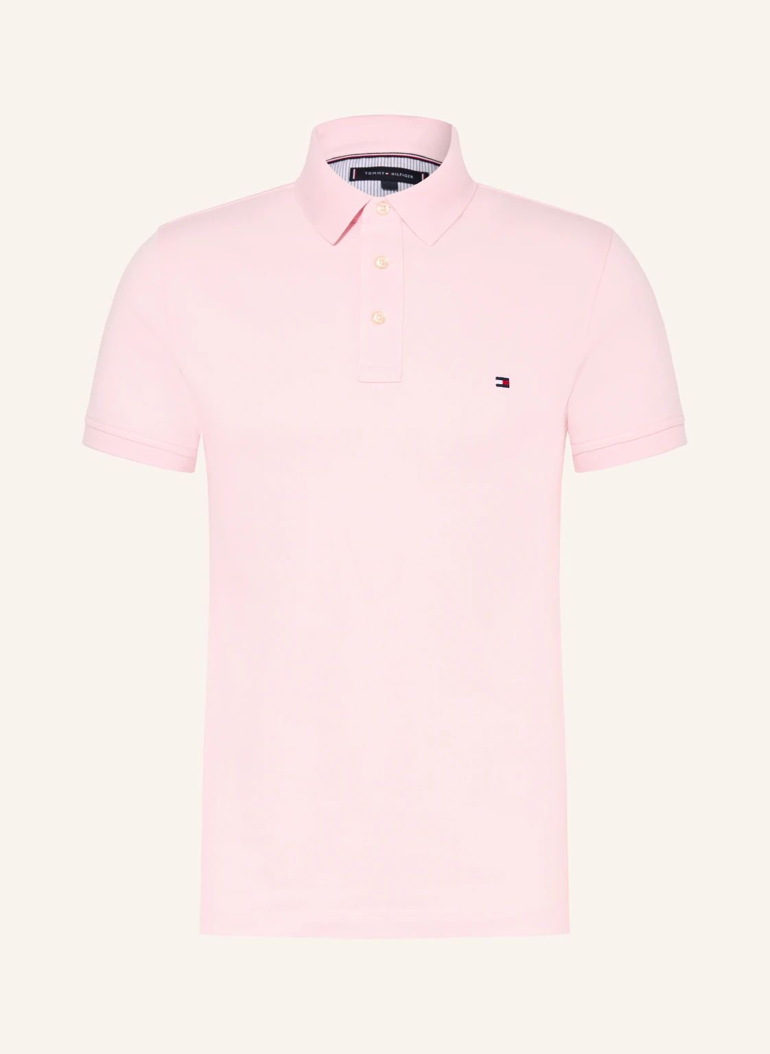 TOMMY HILFIGER Piqué-Poloshirt Slim Fit