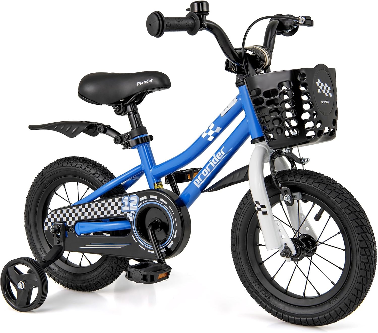 BABY JOY Kids Bike, 12 14 16 18 Inch Boys Girls Bike for 3-8 Years w/Training Wheels, 20 Inch Children Bicycle for 8+ Teens w/Kickstand, Handbrake, Coaster Brake & Removable Basket, Sporty Bicycle