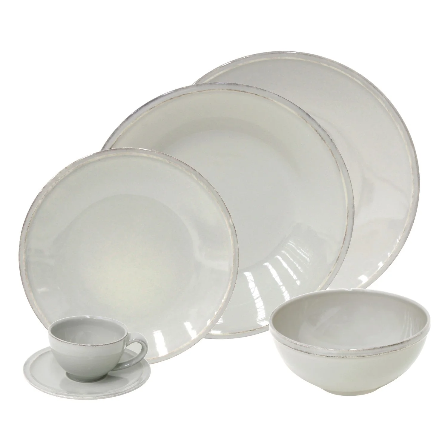 30-Piece Dinnerware Set with Coffee Cup and Saucer Friso