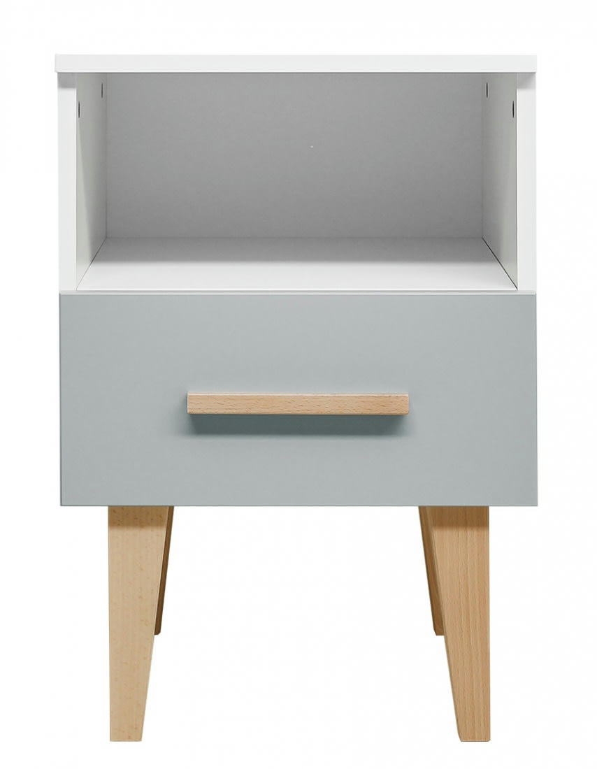 EMMA - Table de nuit gris