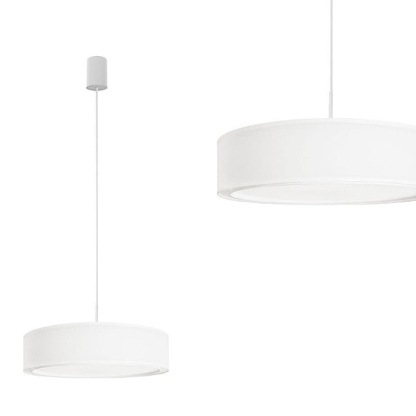 Lampa wisząca MIST III z białym abażurem 8942 Nowodvorski
