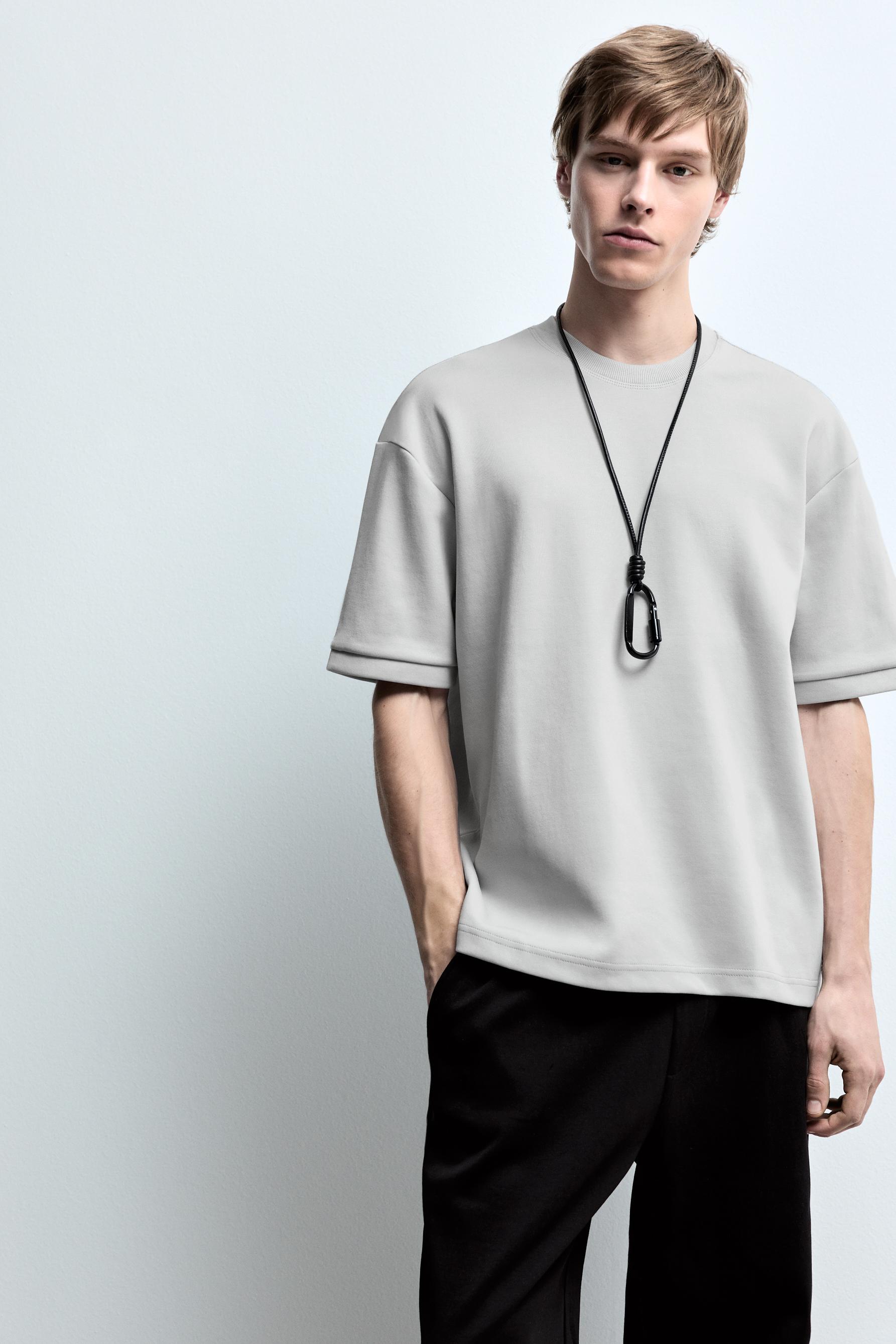 Camiseta heavy interlock
