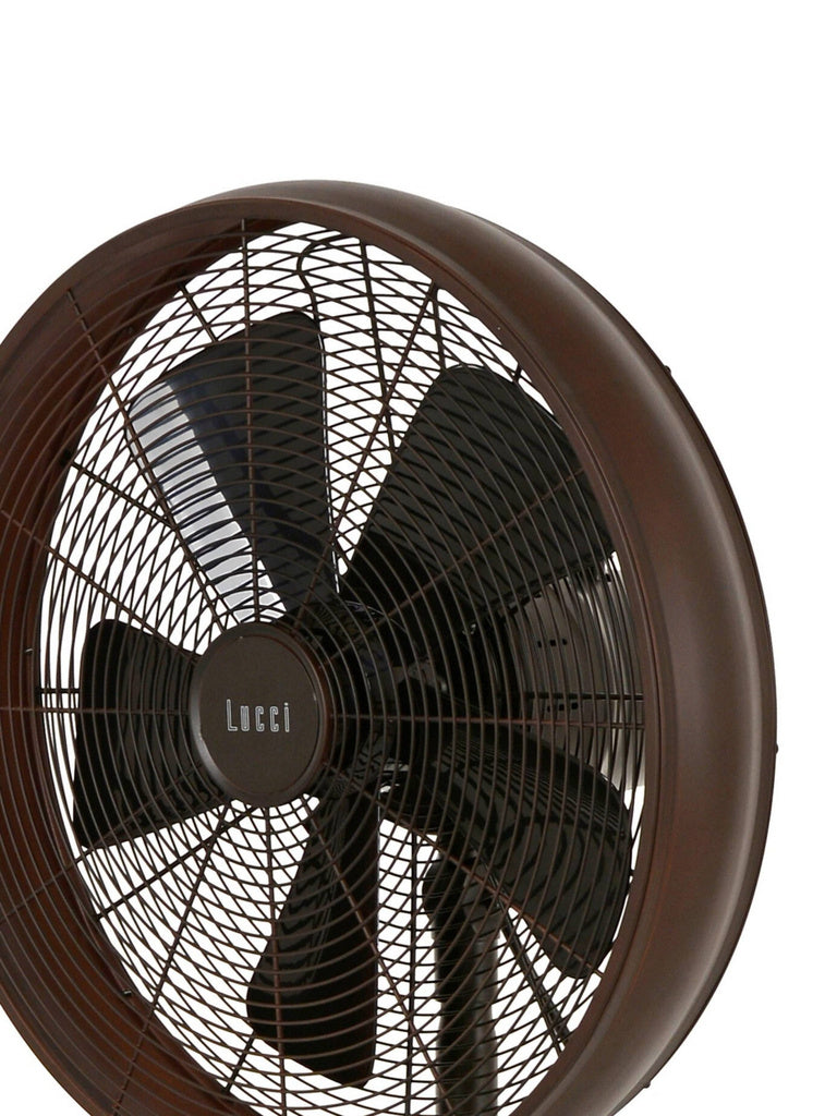 Lucci Air Staande Ventilator BREEZE Brons & Bruin Ø 41cm 213116EU
