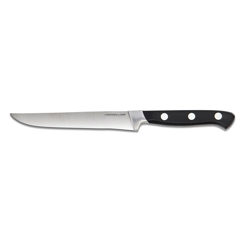Couteau à steak forgé acier carbone lame 12 cm