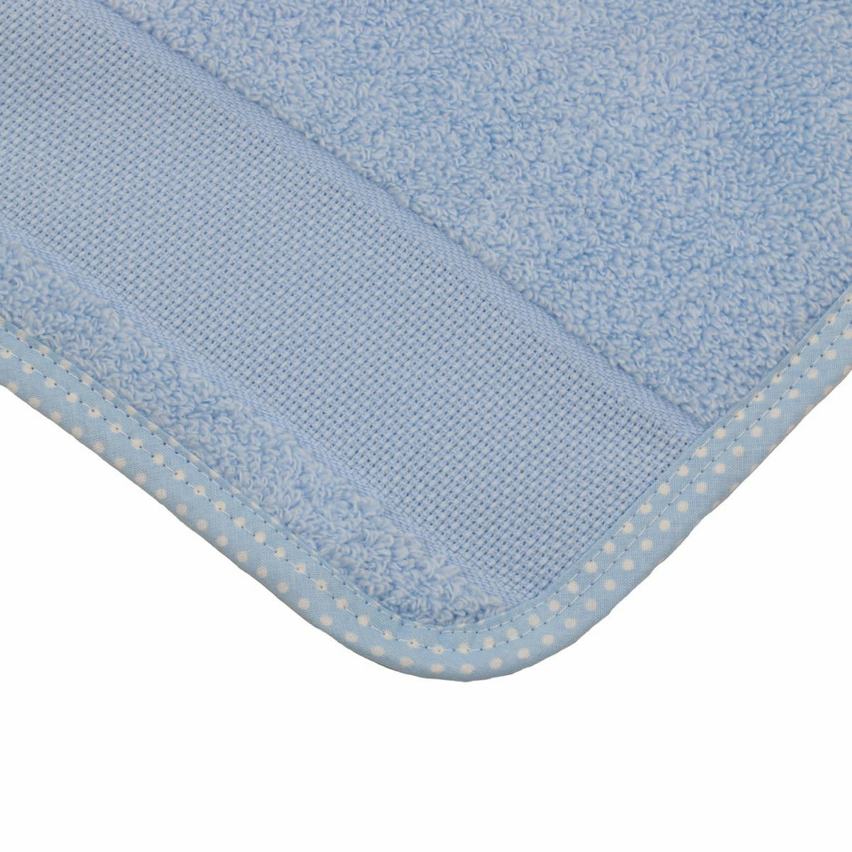 B111 - Lot de 2 bavoir en Coton Bleu