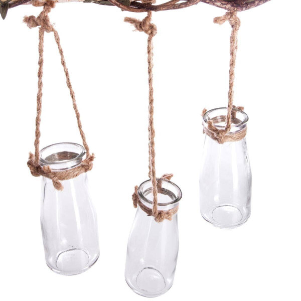 Zawieszka wielofunkcyjna ze szklanymi lampionami
