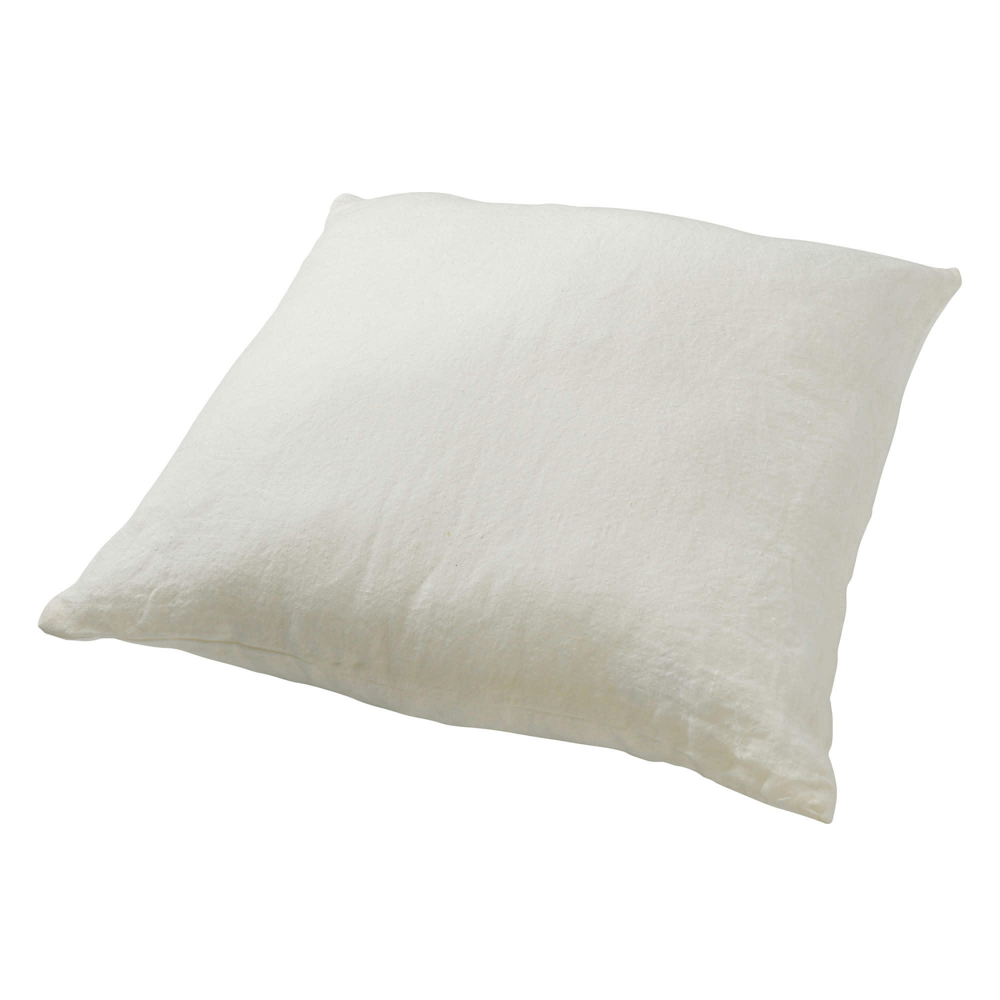 LINN - Coussin - blanc en laine 45x45 cm uni